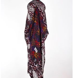 Yves Saint Laurent YSL silk  Scarf .France 53”-53”